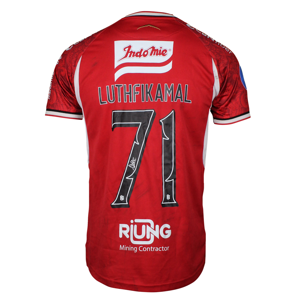 Muhammad Luthfi Kamal Baharsyah Bali United shirt