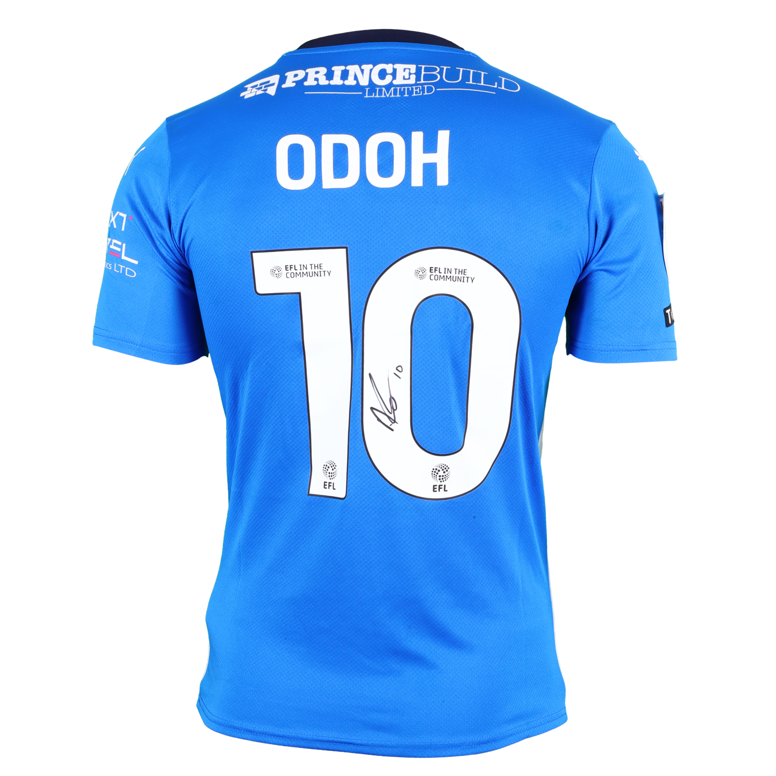 Abraham Odoh Peterborough United shirt