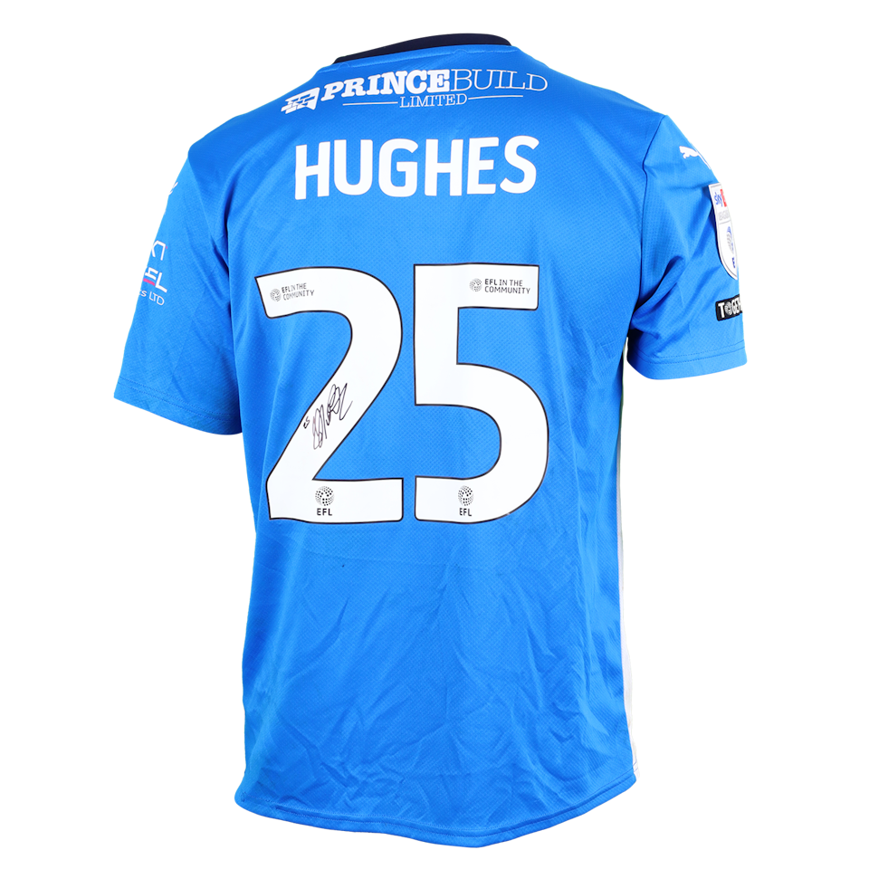 Sam Hughes Peterborough United jersey