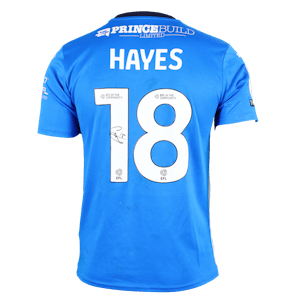 Cian Hayes Peterborough United shirt
