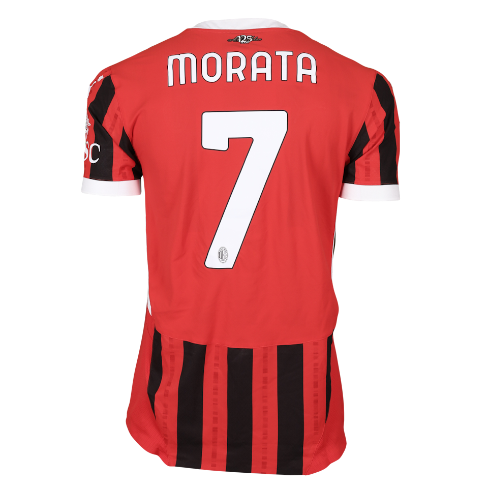 Álvaro Morata AC Milan jersey