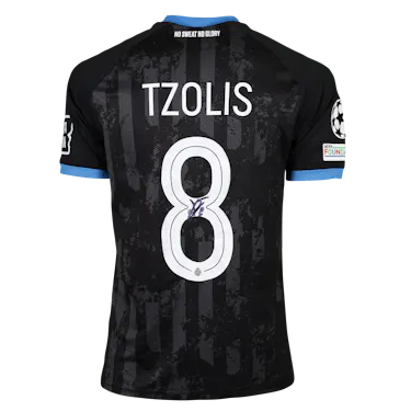Christos Tzolis Club Brugge shirt