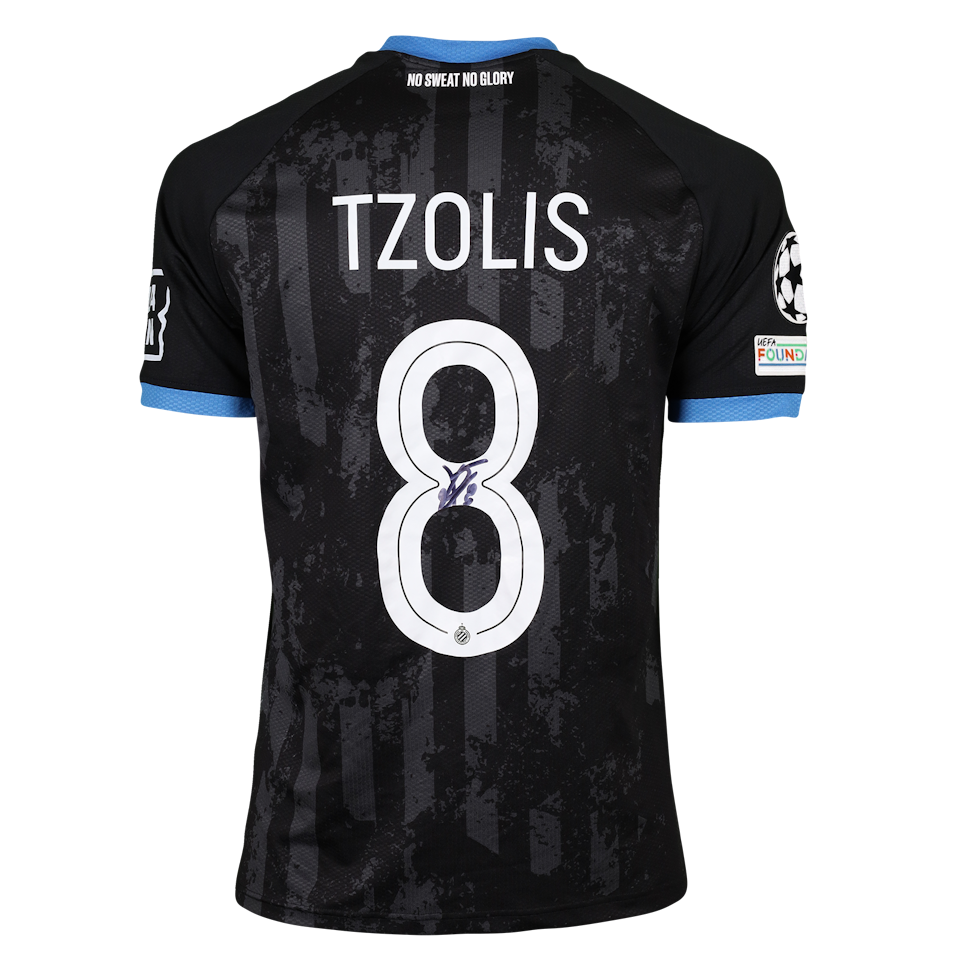 Christos Tzolis Club Brugge shirt