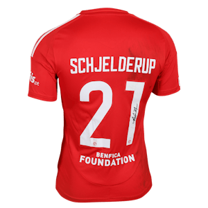 Andreas Schjelderup SL Benfica shirt