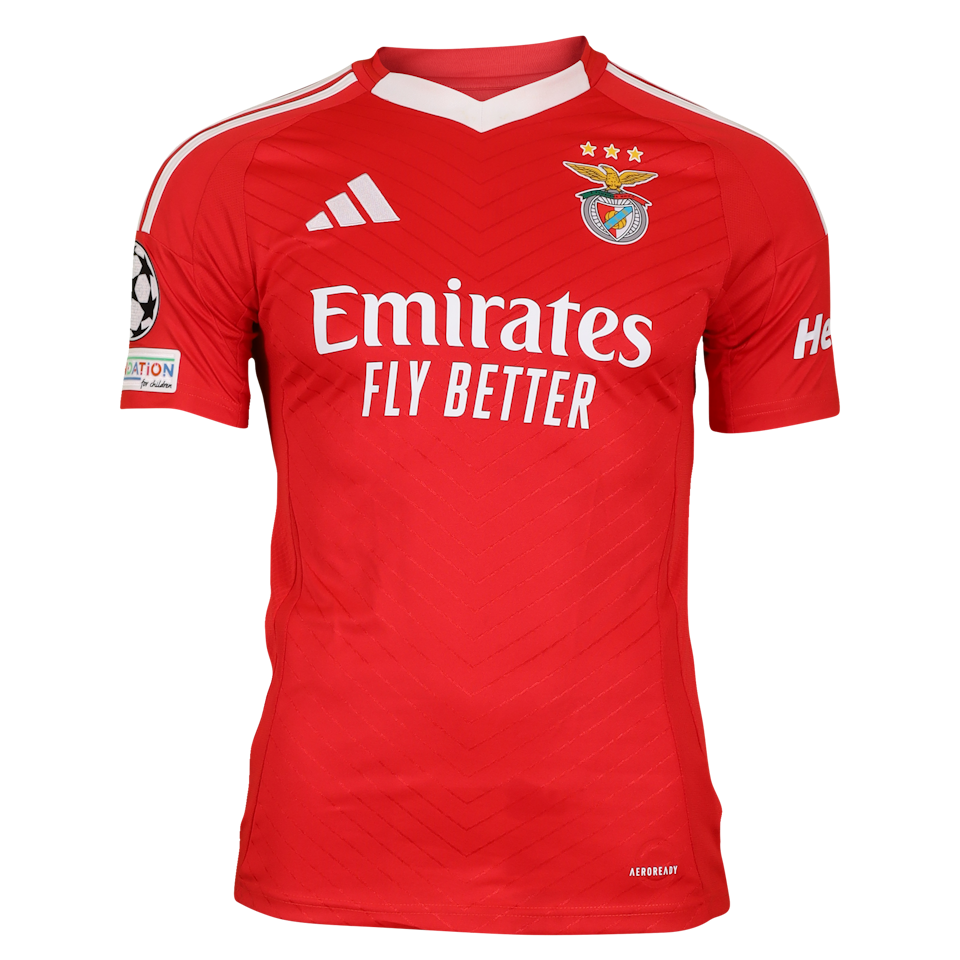 Andreas Schjelderup SL Benfica shirt