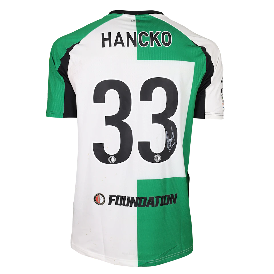 Dávid Hancko Feyenoord jersey