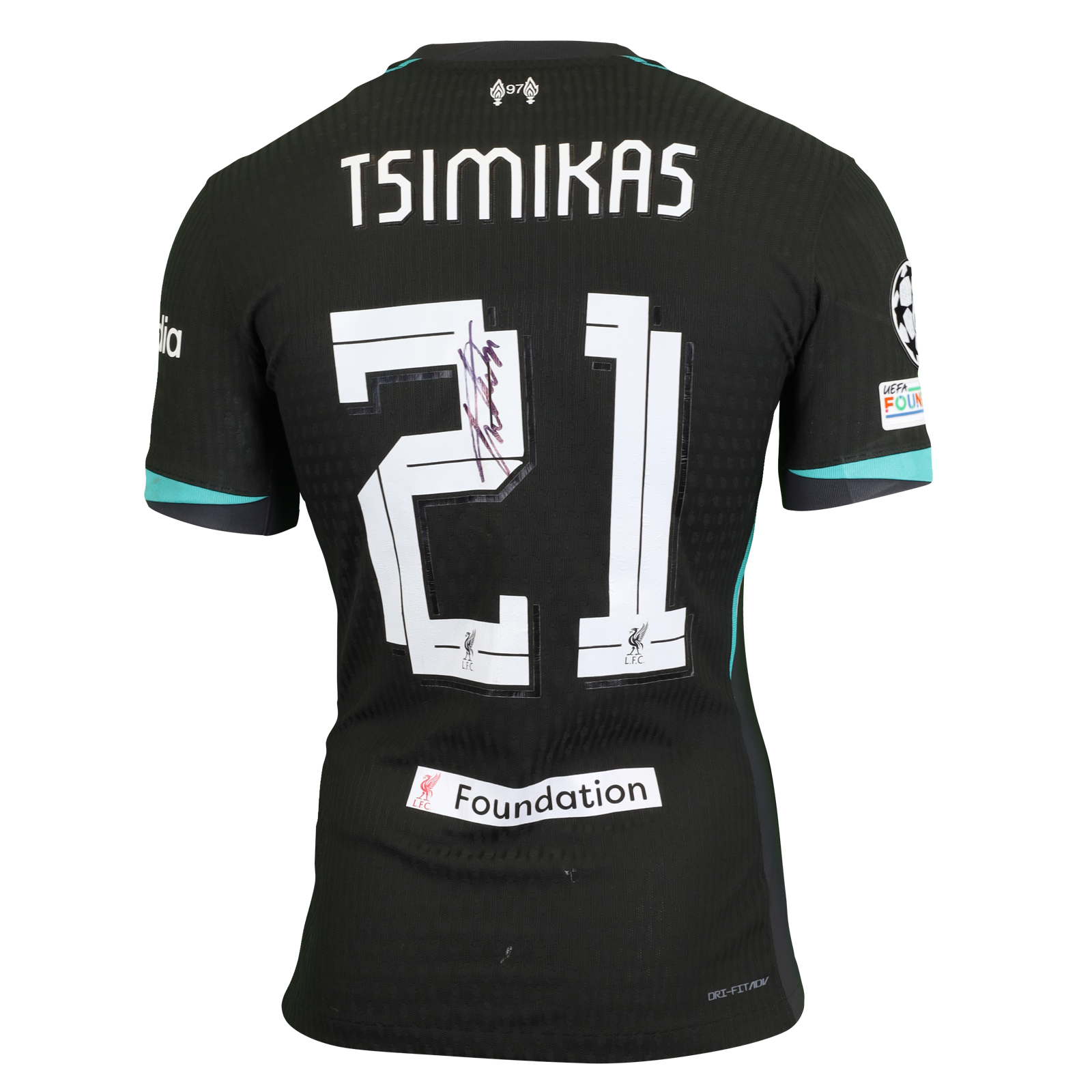 Konstantinos Tsimikas Liverpool shirt