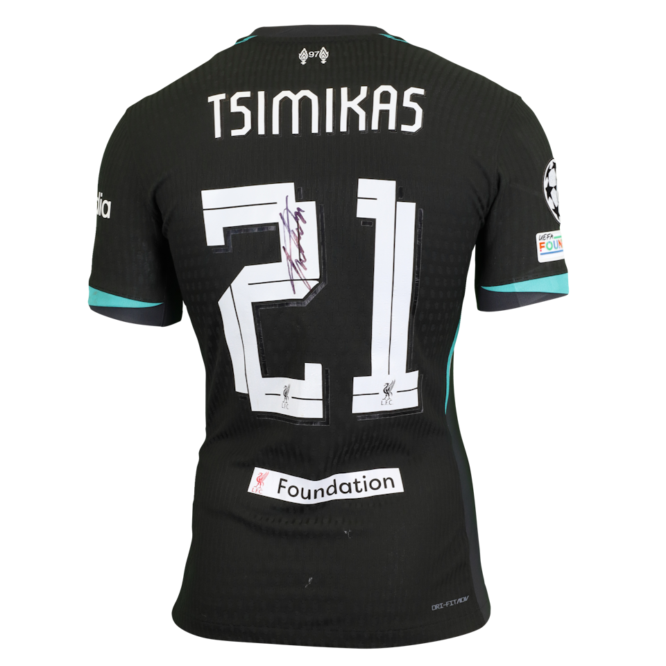 Konstantinos Tsimikas Liverpool shirt