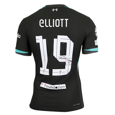 Harvey Elliot Liverpool shirt