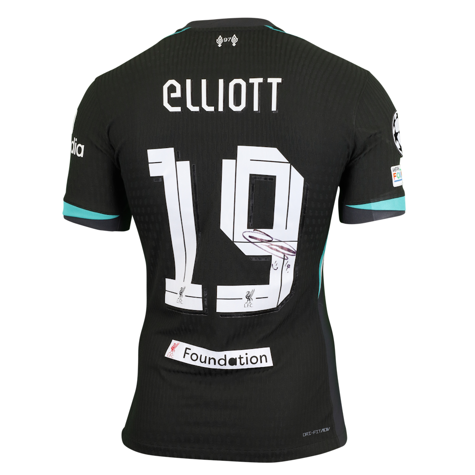 Shirt van Harvey Elliot Liverpool