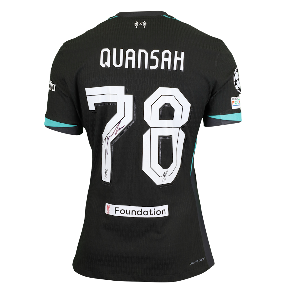 Liverpool 팀의 Jarell Quansah 셔츠