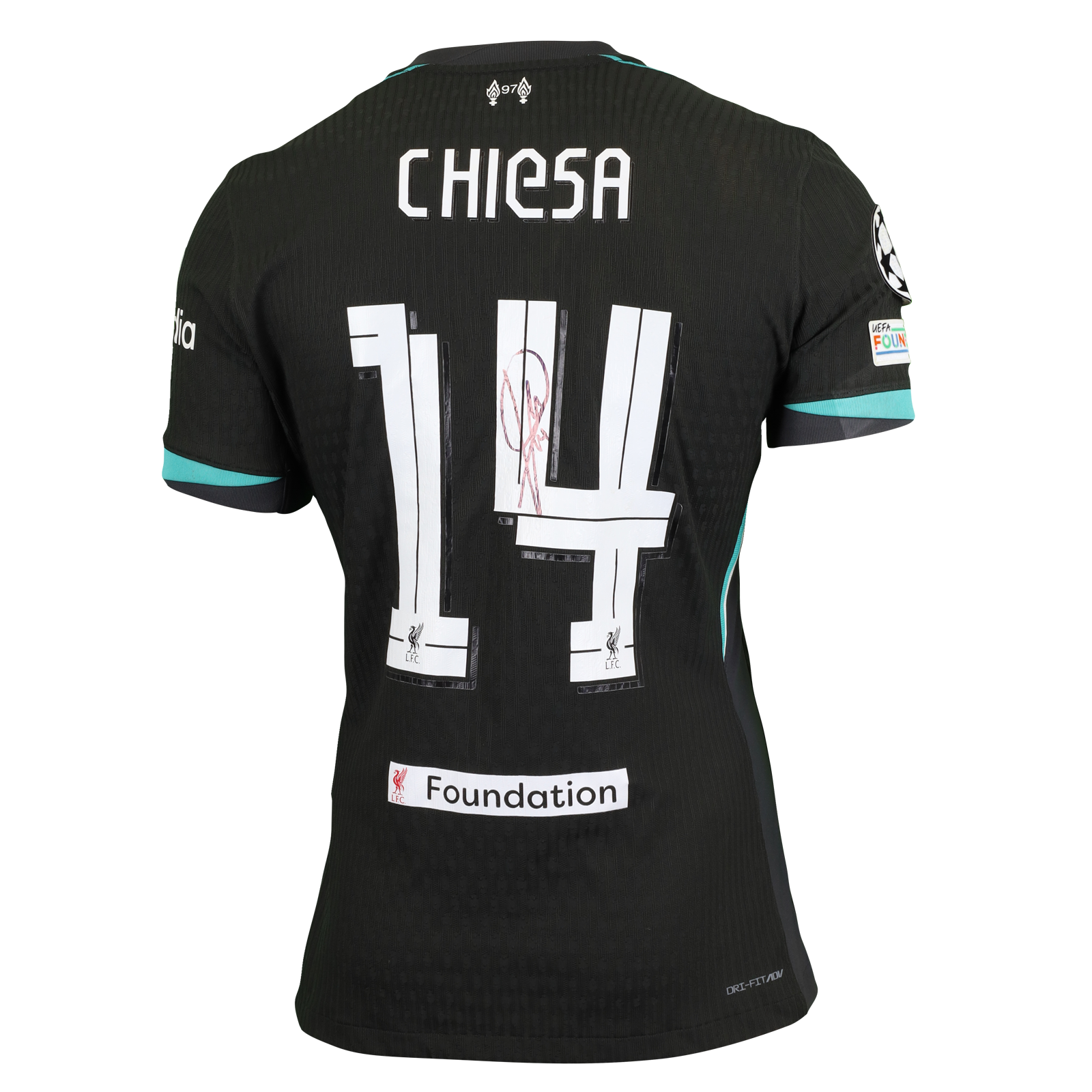 Federico Chiesa Liverpool shirt