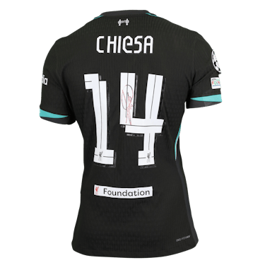 Federico Chiesa Liverpool shirt