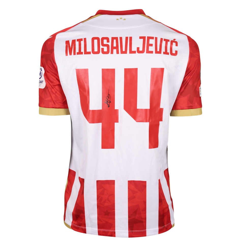 Veljko Milosavljević FK Crvena zvezda jersey