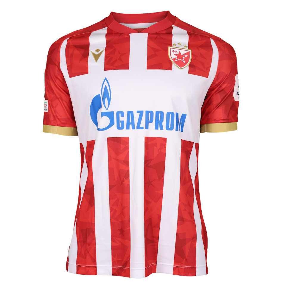 Veljko Milosavljević FK Crvena zvezda jersey