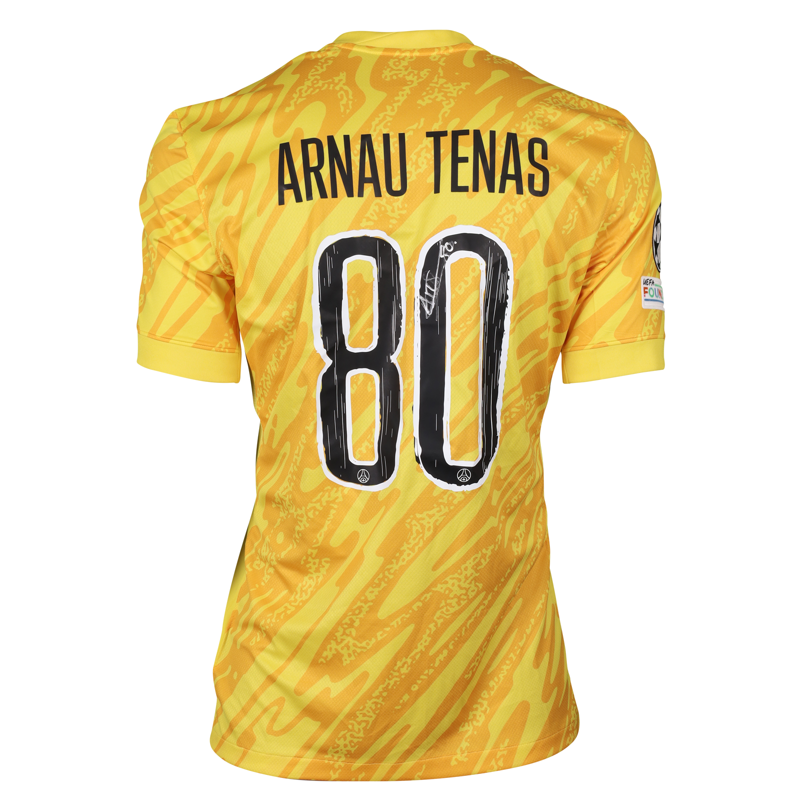 Arnau Tenas Paris Saint-Germain shirt