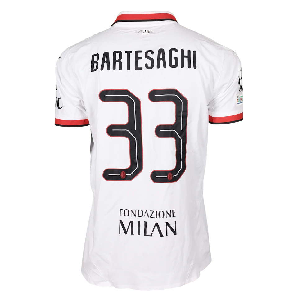 Davide Bartesaghi AC Milan のシャツ