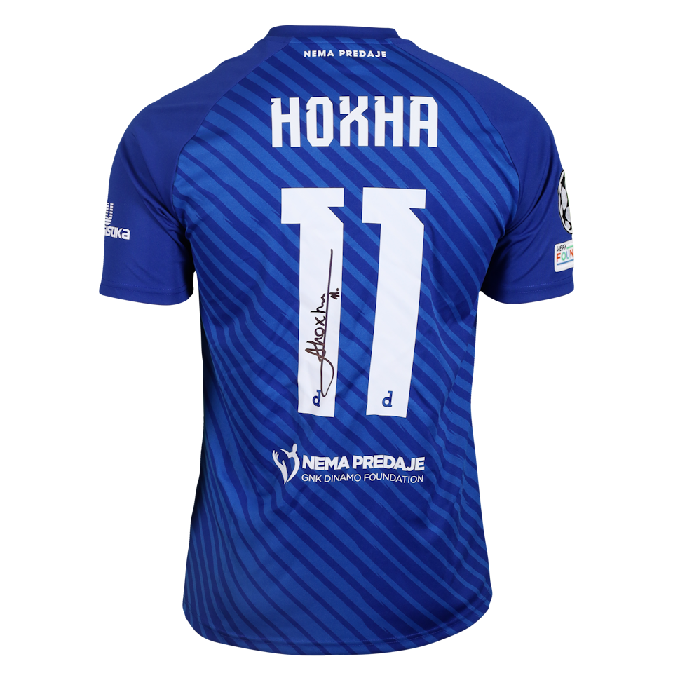 Arbër Hoxha Dinamo Zagreb shirt