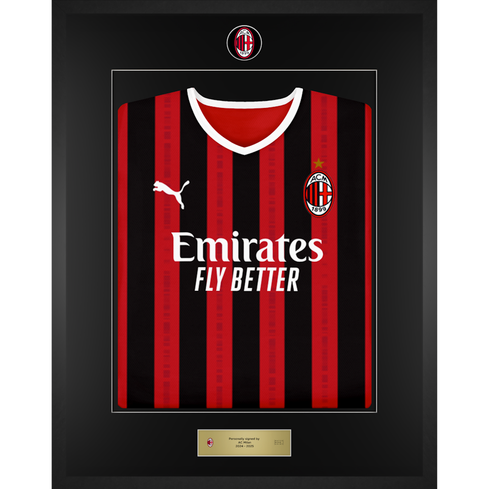 Classic Edition Framed Squad Signed Shirt