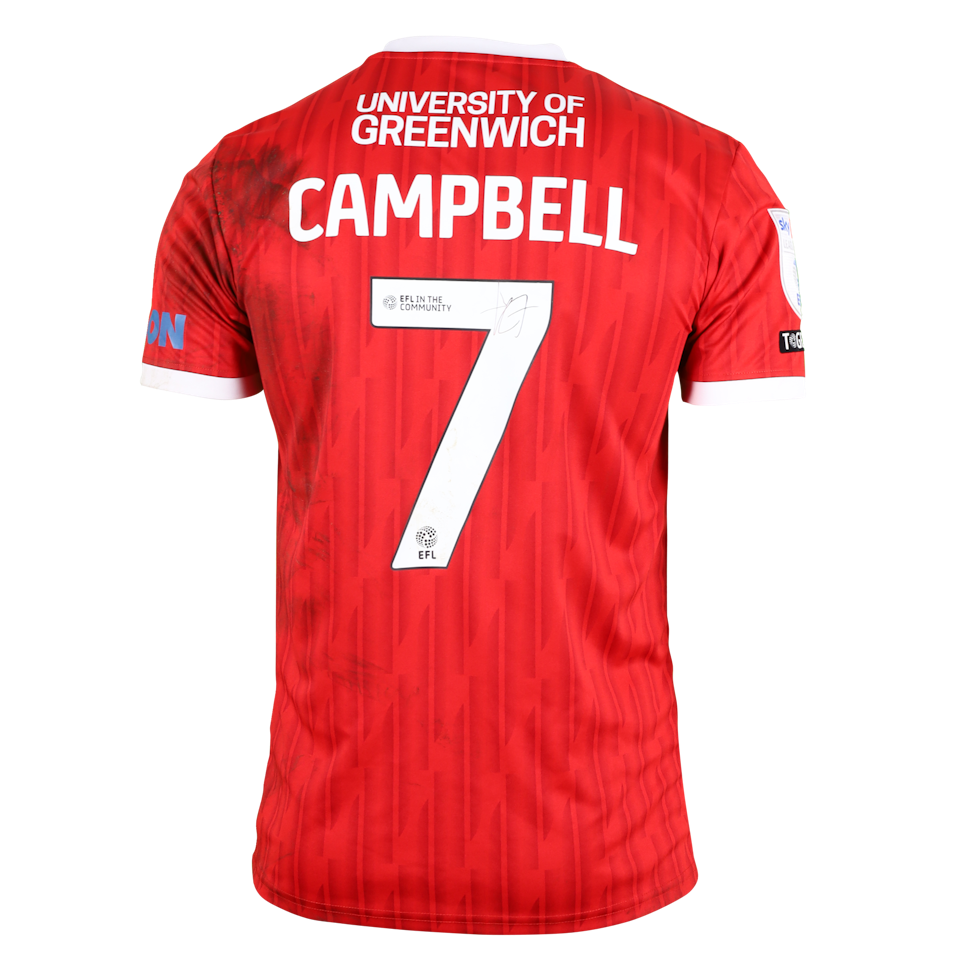 Tyreece Campbell Charlton Athletic jersey