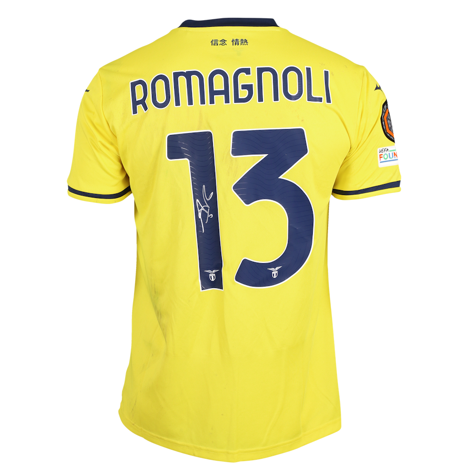 Alessio Romagnoli Lazio shirt