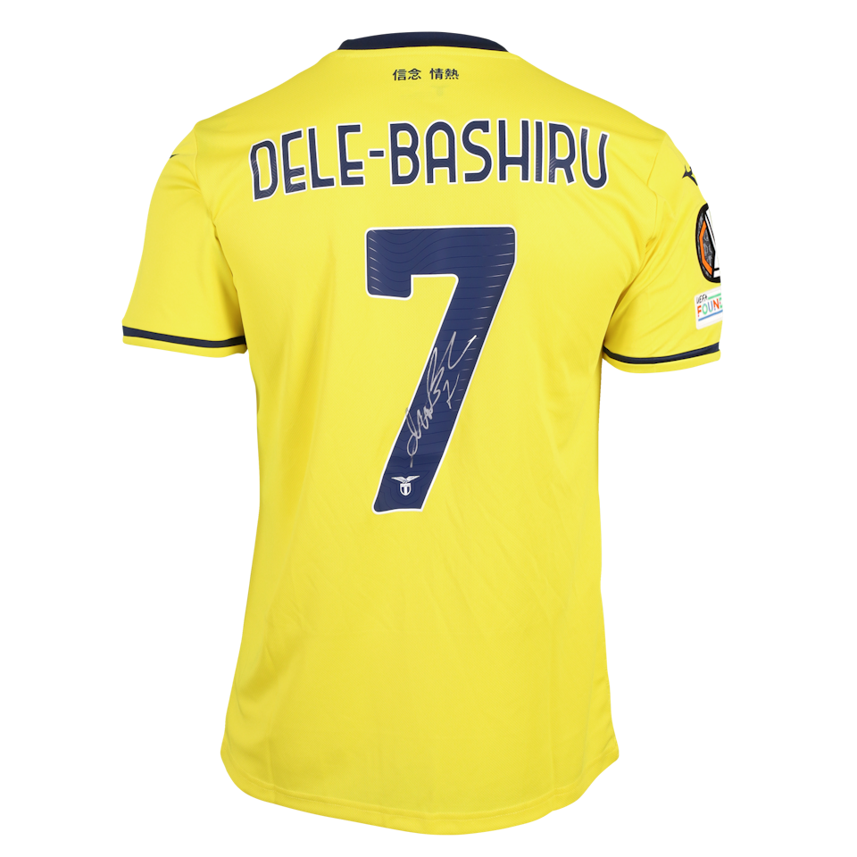 Fisayo Dele-Bashiru Lazio shirt
