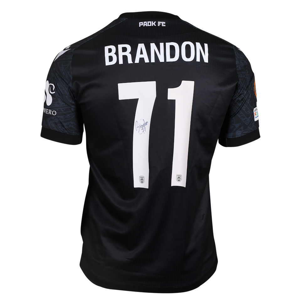 Brandon Thomas Llamas PAOK shirt