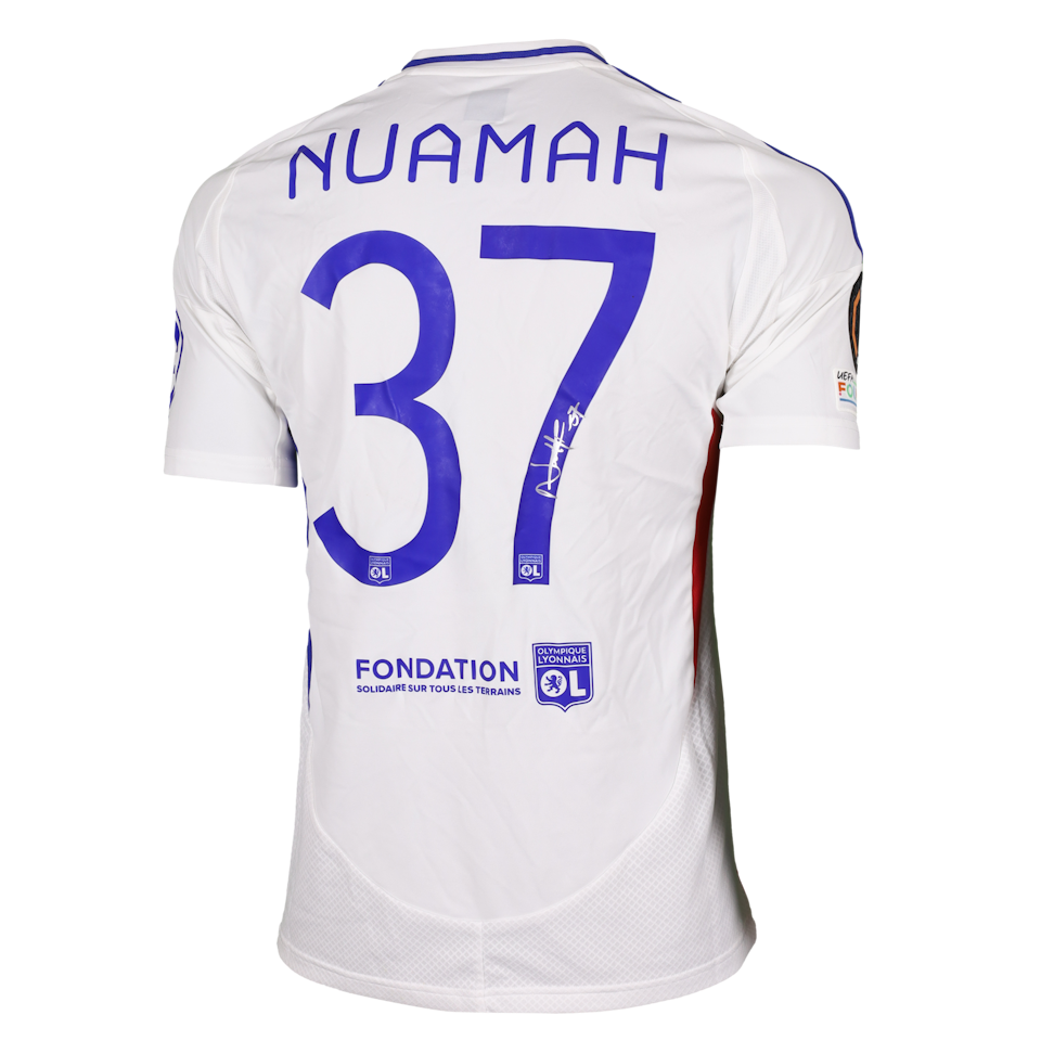 Ernest Nuamah Olympique Lyonnais shirt