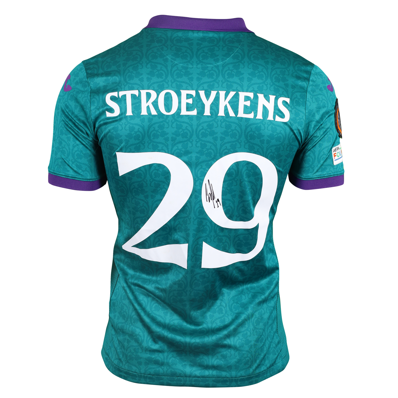 Mario Stroeykens RSC Anderlecht shirt