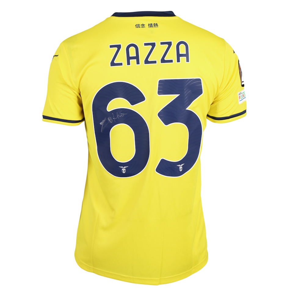 Matteo Zazza Lazio jersey