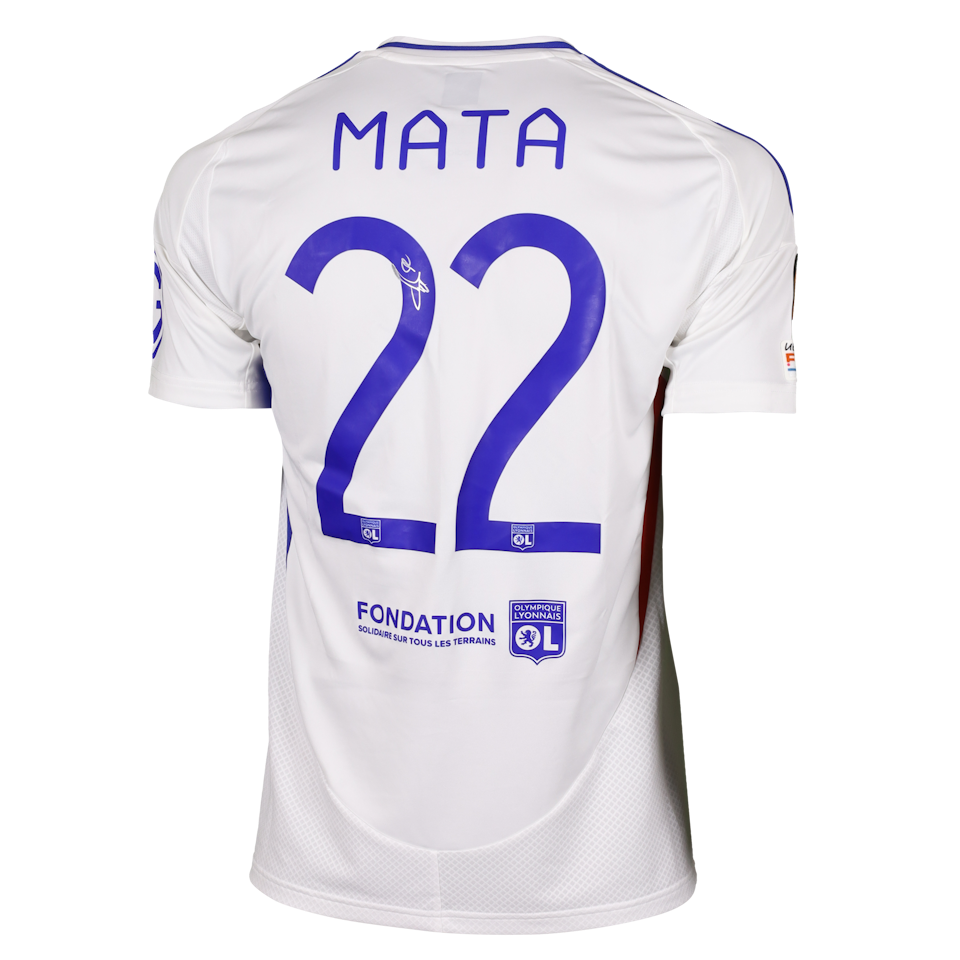 Clinton Mata Olympique Lyonnais shirt