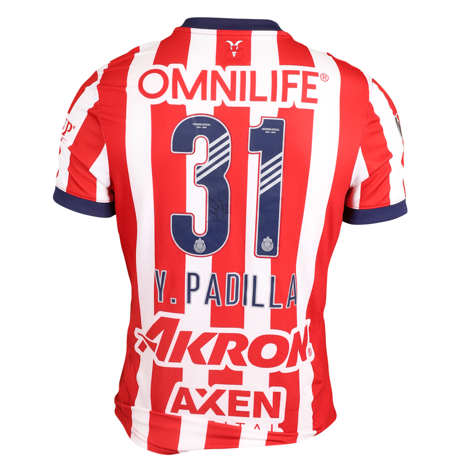 Jonathan Yael Padilla Sandoval Chivas Guadalajara jersey