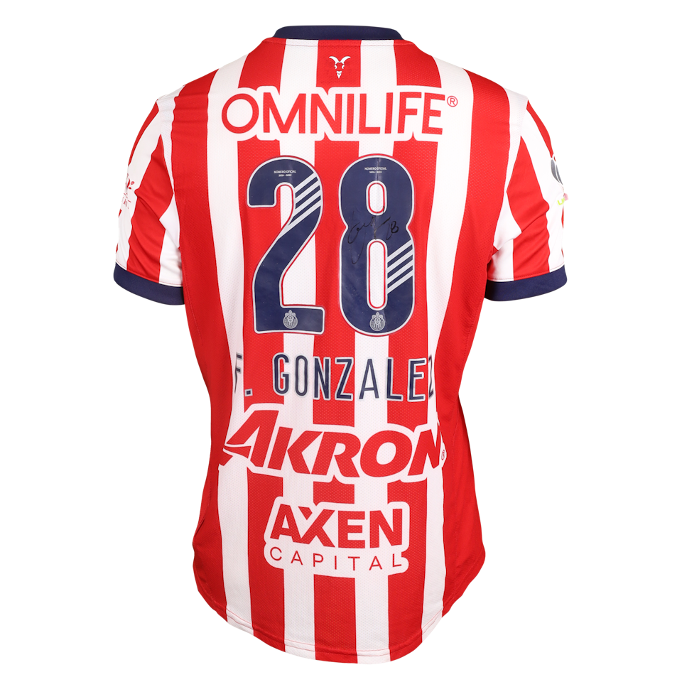 Fernando Rubén González Pineda Chivas Guadalajara jersey