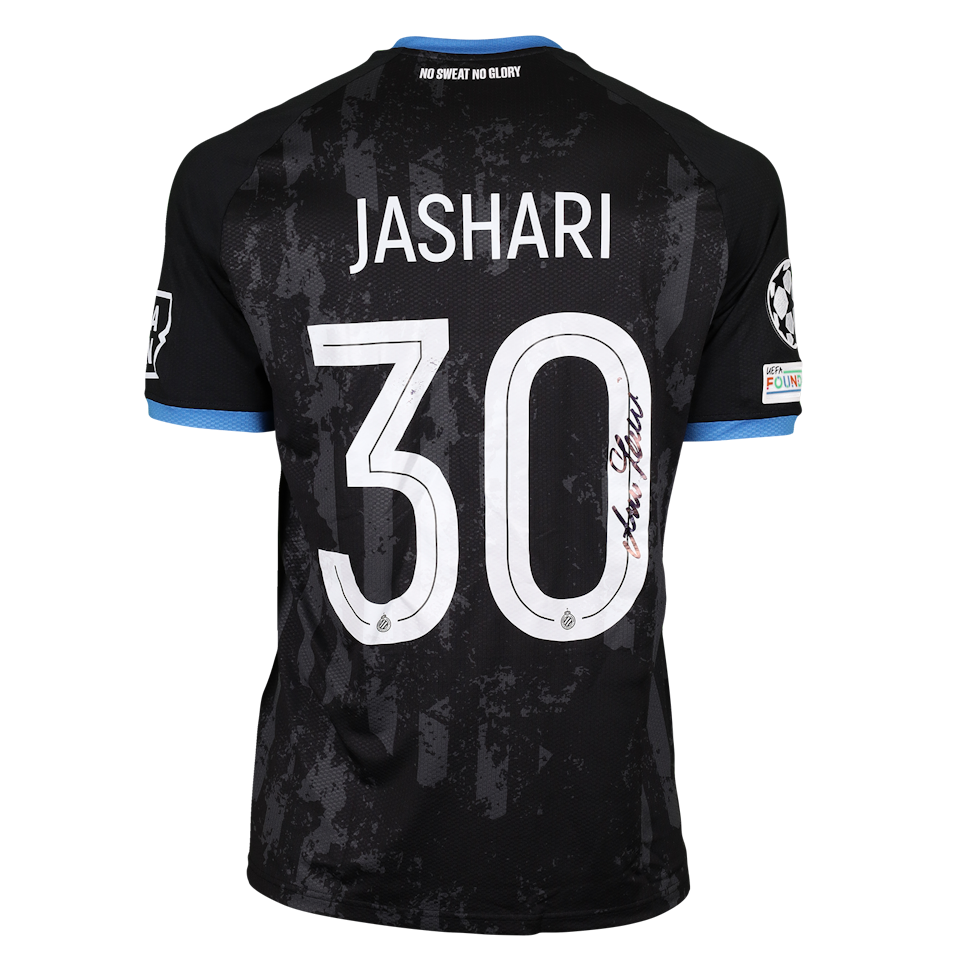 Ardon Jashari Club Brugge shirt