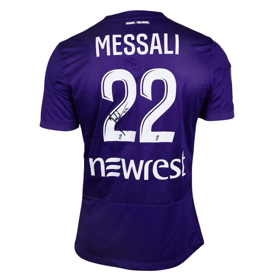 Rafik Messali Toulouse FC shirt