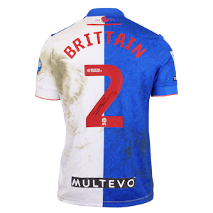 Callum Brittain Blackburn Rovers shirt