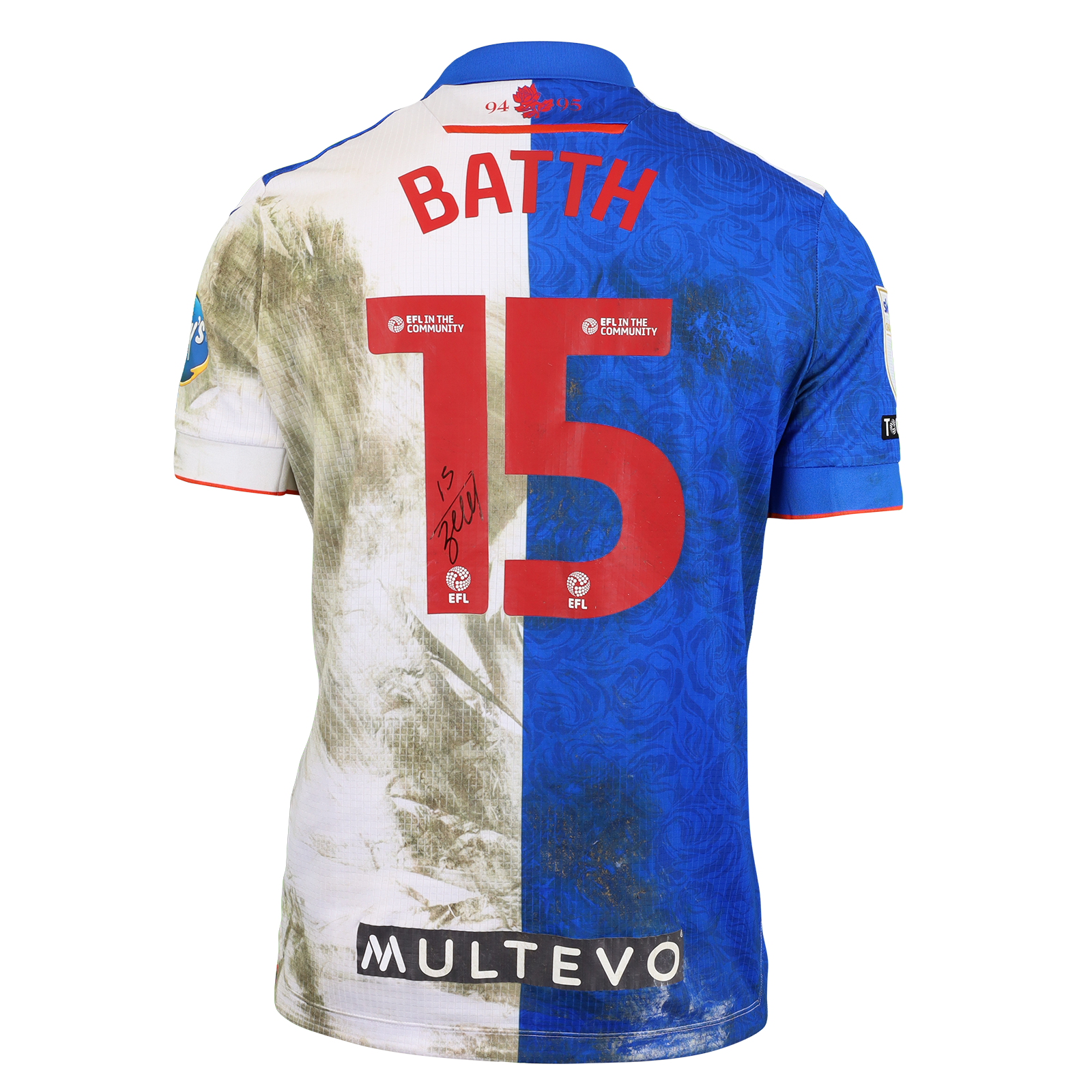 Danny Batth Blackburn Rovers shirt