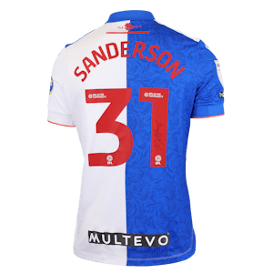 Dion Sanderson Blackburn Rovers shirt