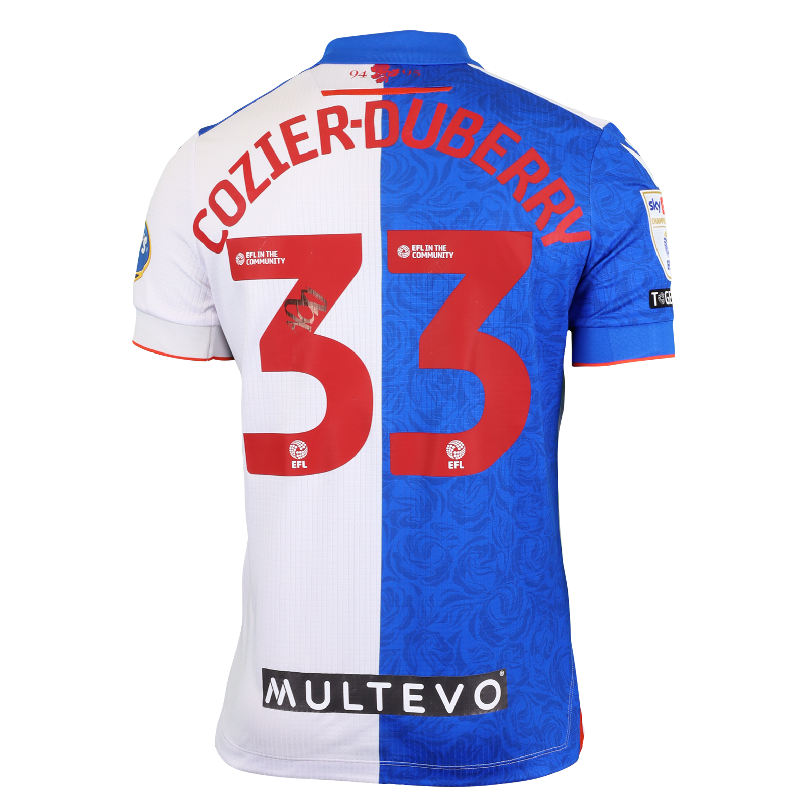 Amario Cozier-Duberry Blackburn Rovers shirt