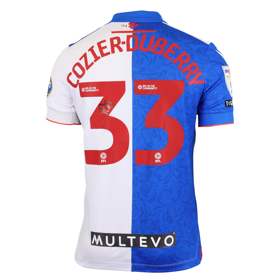 Amario Cozier-Duberry Blackburn Rovers shirt