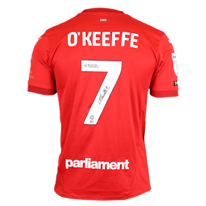 Corey O'Keeffe Barnsley shirt