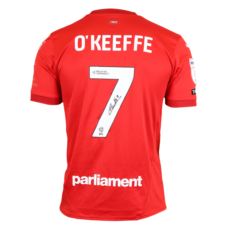 Corey O'Keeffe Barnsley shirt