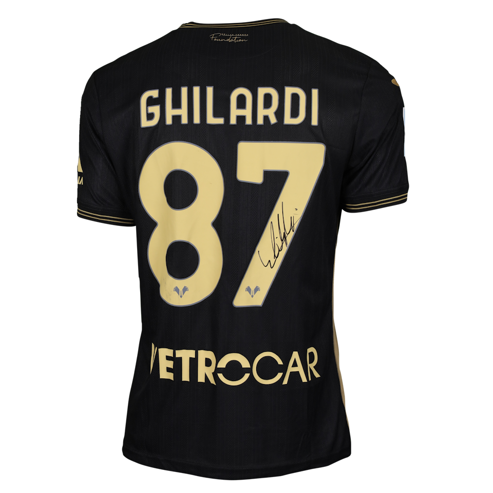 Daniele Ghilardi Hellas Verona FC shirt