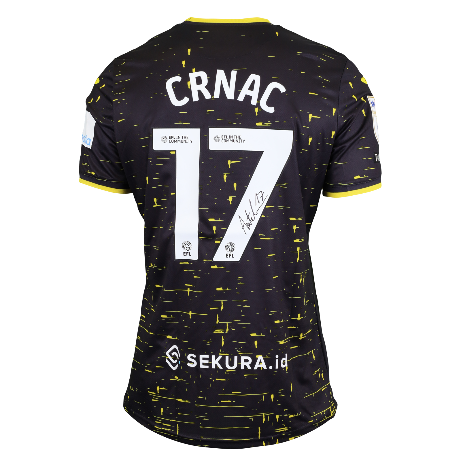 Ante Crnac Norwich City shirt