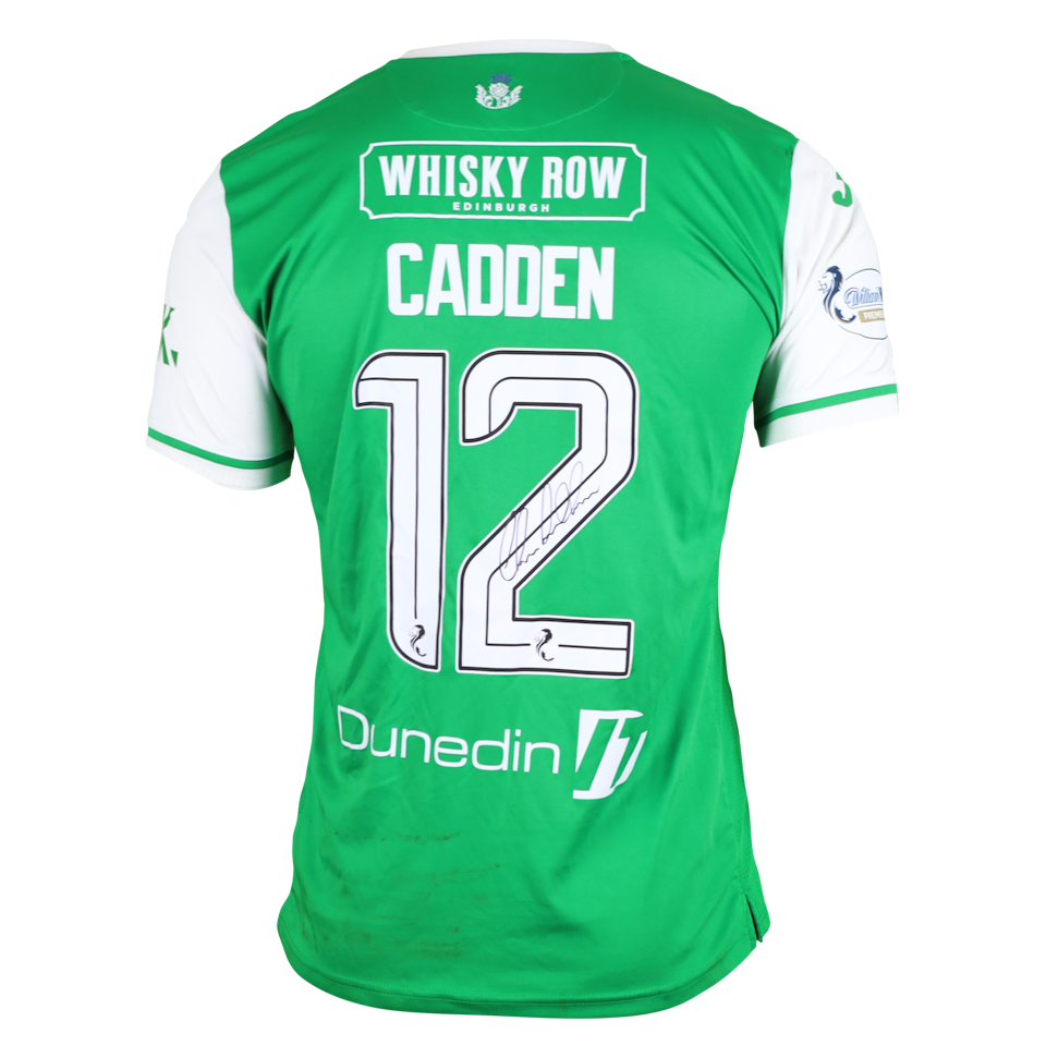 Christopher Cadden Hibernian shirt