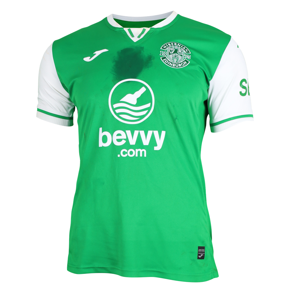 Christopher Cadden Hibernian shirt