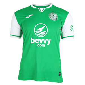 Dylan Levitt Hibernian shirt
