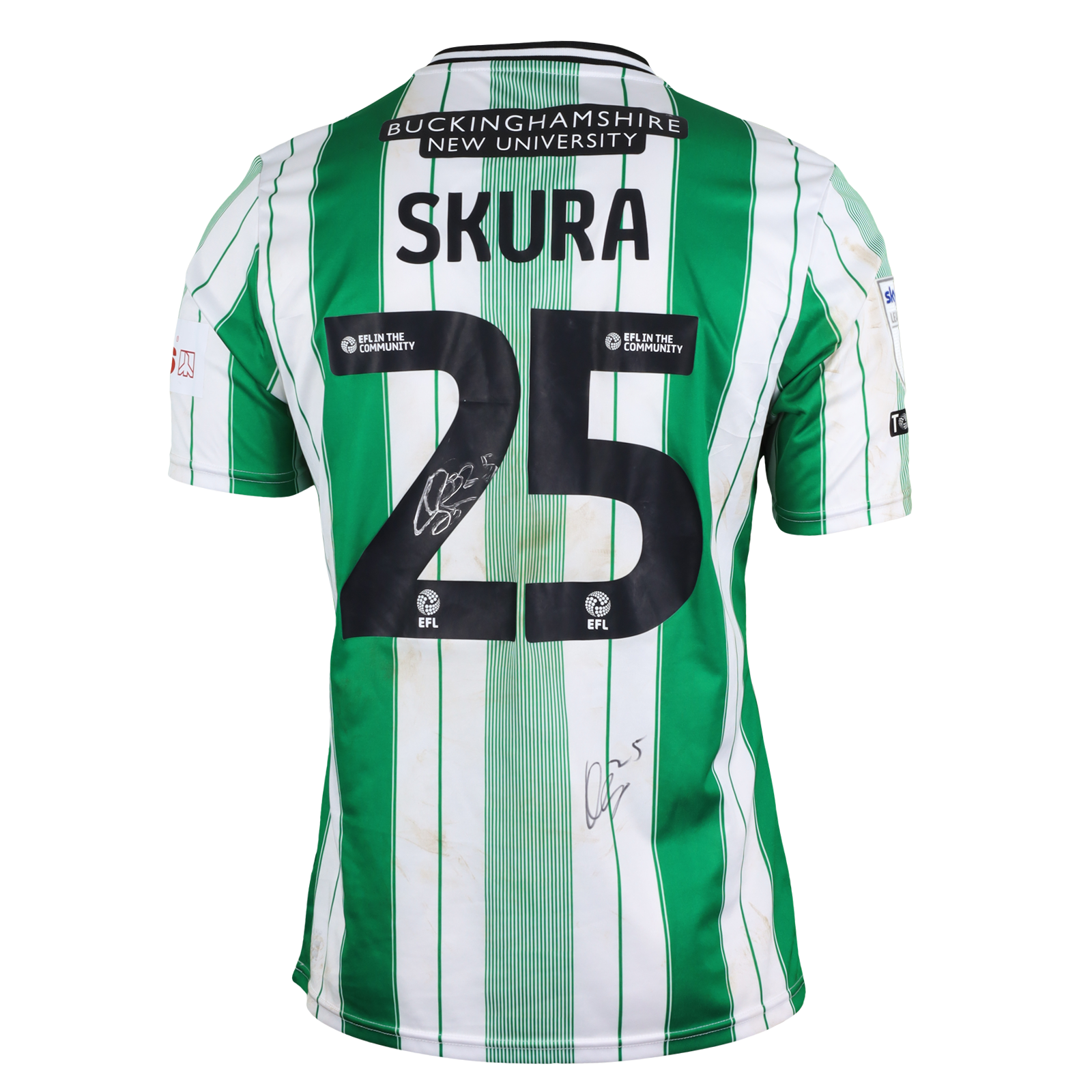 Declan Skura Wycombe Wanderers shirt