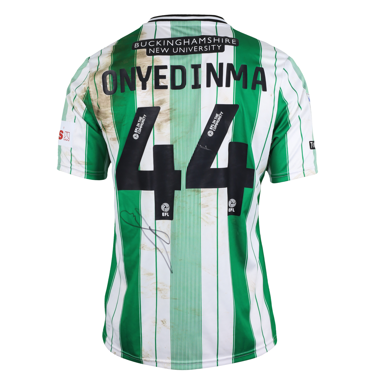 Fred Onyedinma Wycombe Wanderers shirt