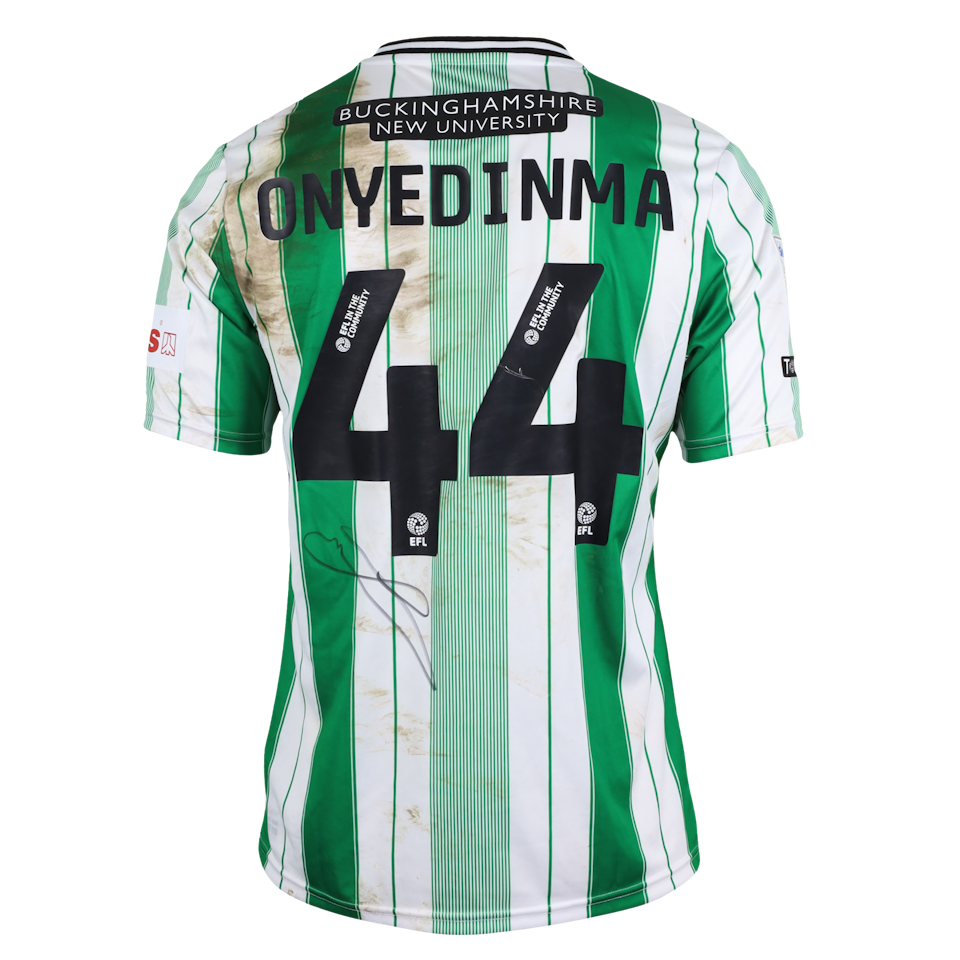Fred Onyedinma Wycombe Wanderers shirt